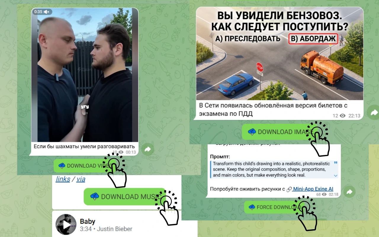 Telegram Video Download